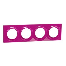 Plaque Odace Styl - Violine - Quadruple horizontale verticale