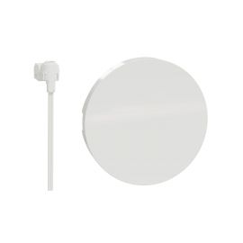 Enjoliveur pour commande lumineuse basse consommation - Blanc (livré avec LED)