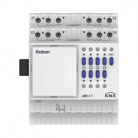 Actionneur de volet JME KNX Theben - Module d'extension - 4 canaux