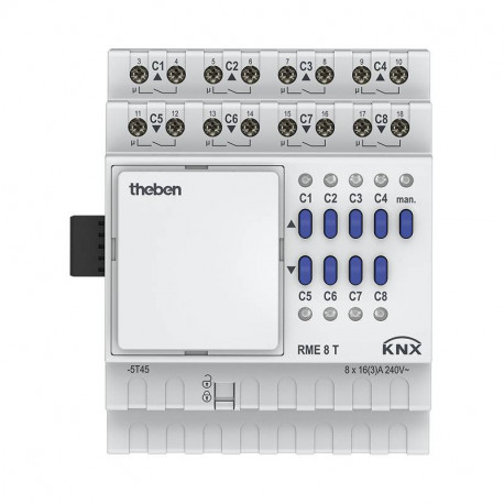 Actionneur RME KNX Theben - Module d'extension - 8 canaux