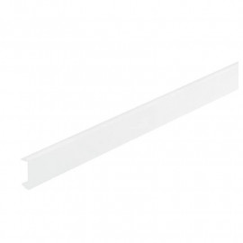 Couvercle largeur 45mm pour goulotte Logix45 Blanc - les 2 metres