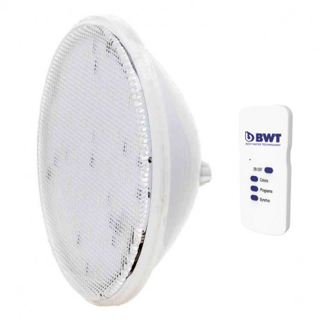 Ampoule LED pour piscine BWT - PAR56 - Max.16W - RGB - avec télécommande