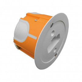 Applique murale multimatériaux BBC CAPRITHERM+ Capri - Ø67mm - 50mm - Orange