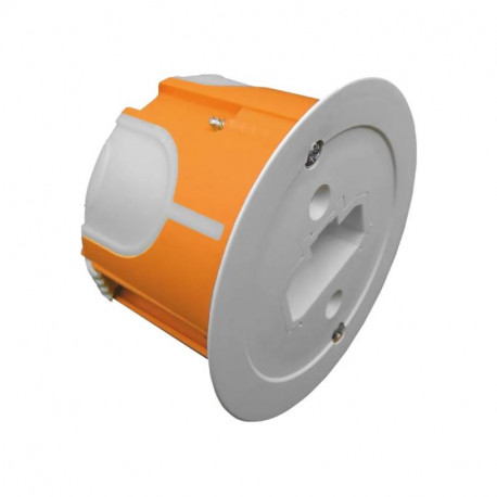 Applique murale multimatériaux BBC CAPRITHERM+ Capri - Ø67mm - 50mm - Orange