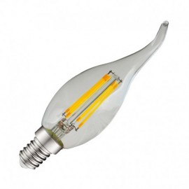 KDO Ampoule LED à filament COB - E14 - 4W - 2700°K - Non dimmable