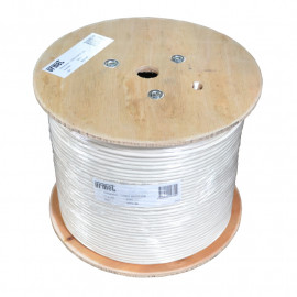 Câble vidéo 2Voice Urmet - isolé PE - 500m - Ivoire