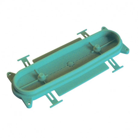 Couvercle de pose pour pot de descente PRDC Capri - Rectangulaire - Plastique - Vert