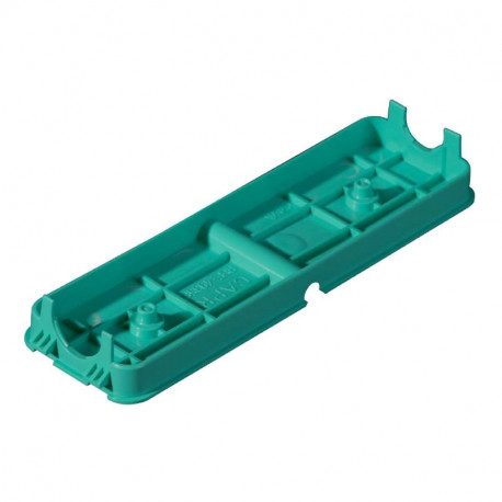 Couvercle de pose pour pot de descente OCTOPUS Capri - Rectangulaire - Plastique - Vert