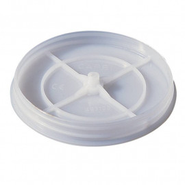 Couvercle de pose pour boîte CAPRICENTRE CAPRI - Ø 95mm - Plastique - Blanc