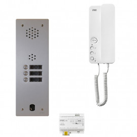 Kit audio préprogrammé 3 boutons Urmet