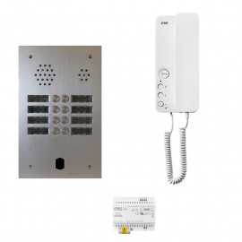 Kit audio préprogrammé 8 boutons Urmet