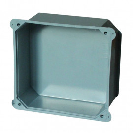 Boite de dérivation CONNEX 150 NP Capri - 150x150x70 - Plastique - Gris