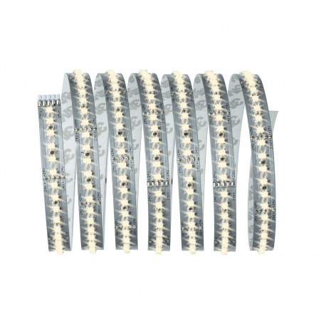 Strips MaxLED 1000 2,5m Blanc chaud 32W 24 V Argent