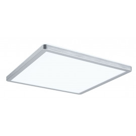 Panneau LED Atria Shine Backlight Paulmann - Carré - 16W - 4000K - 1600Lm - Chrome - Non dimmable