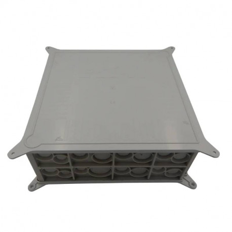 Boite pavillonnaire BBC Pavitherm Capri - 4 faces operculées - Pour combles - 3200cm³ - Gris