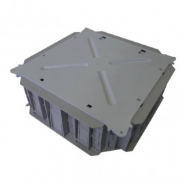 Boite pavillonnaire réversible pour combles Capri - 46 entrées ICTA - 4000cm³ - Gris