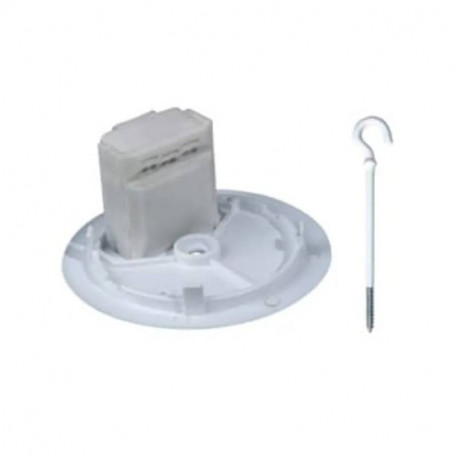 Kit DCL pour pot de centre Octopus L Capri - Avec couvercle DCL Ø120mm + piton L.100mm