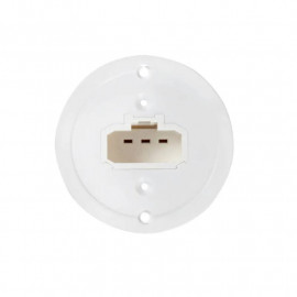 Couvercle d'applique DCL CAPRICLIPS Capri - Ø67mm - IP44 - Blanc