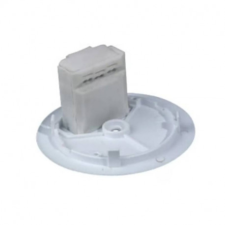 Couvercle DCL simple Capri - Ø120mm - Blanc