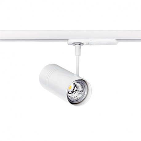Spot LED sur rail Evoli 029 Aric - 9W - 4000K - IP20 - Blanc