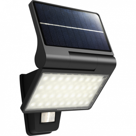 KDO Applique solaire Kite Arlux - Détecteur de mouvement infrarouge - 5W - Anthracite