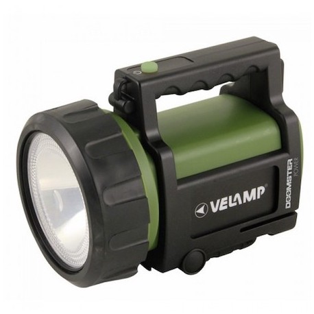 KDO Projecteur LED rechargeable - 5W - 350Lm - Distance du faisceau 500m - IP44
