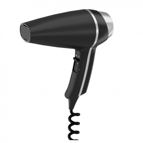 KDO Sèche-cheveux Clipper II Prise - 1400W - Noir