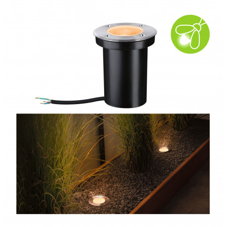ENC extérieur 230 V Floor 2200 K IP65 rd D105mm Acier inoxydable