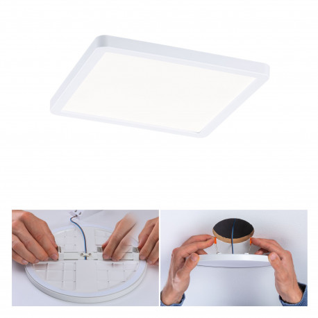 Panneau ENC AREO VariFit IP44 13W 4000K 175x175mm Blanc syn