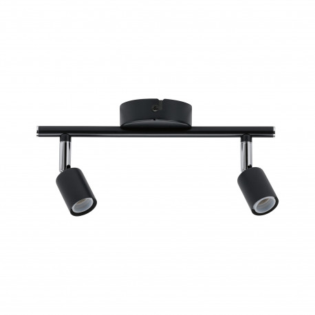 Spot 2 flammes Carolina Paulmann - Orientable - IP44 - 2x10W max - GU10 - Anthracite - Sans ampoule