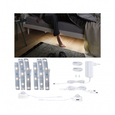 Kit Comfort MaxLED 250 Lit 2x1m Bc chaud 2700K Protect Cover IP44 ?W 24V Argent