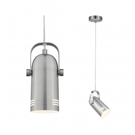 Suspension Neordic Lavea Paulmann - E27 - 15W max - 230V - Acier brossé