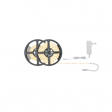 FN Kit ruban SimpLED 7,5 m blanc chaud 20 W 230/12 V DC blanc métal plast