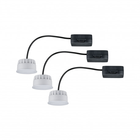 Kit 3 modules LED Coin Paulmann - pour spot Choose - 3x6W - 2700K - 230V - 3-Step-Dim