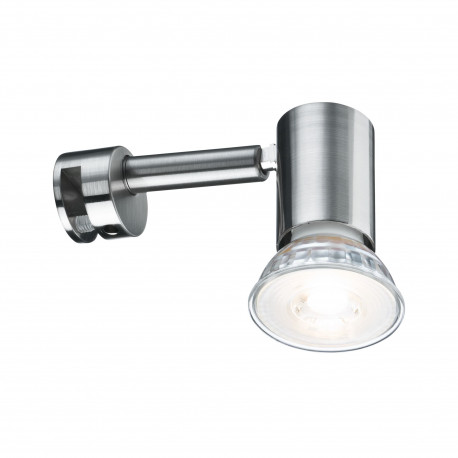 Galeria Simplo LED éclairage de miroir 1x5,3W GU10 Acier brossé 230 V Métal