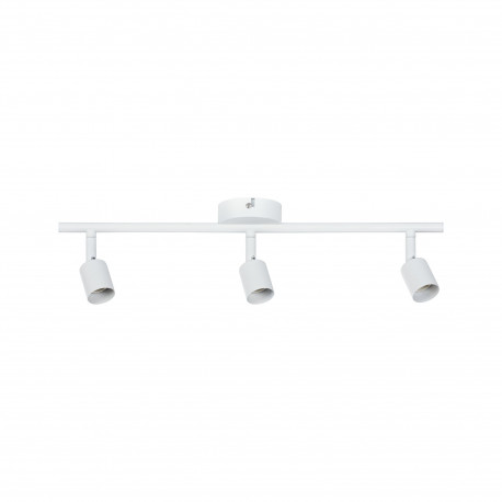Spot orientable 3 flammes Carolina Paulmann - 3x10W max - GU10 - Blanc dépoli - Sans ampoule