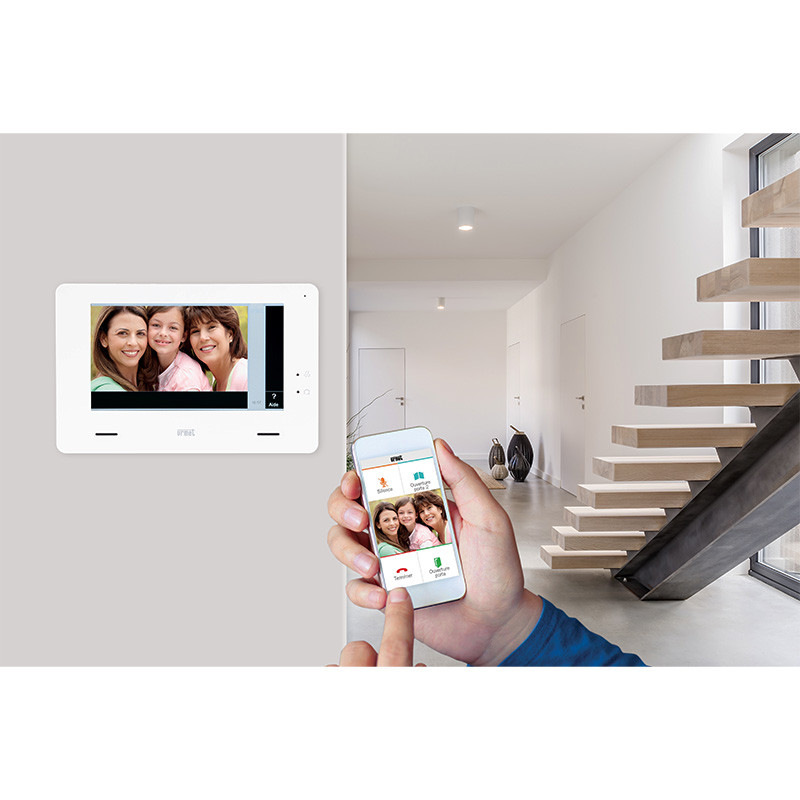 Urmet Note 1722/958 - Kit vidéo Mini Note + Urmet - Avec Call Me inclus