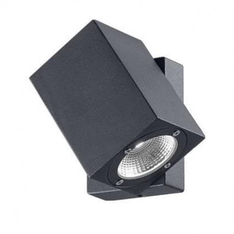 Applique murale extérieure LUXI 100 S - 7W - 3000K - IP54 - Anthracite - Non dimmable