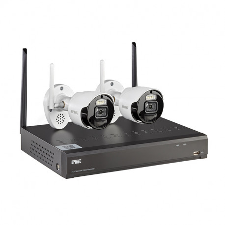 Kit vidéosurveillance Urmet - Wifi - 2 caméras