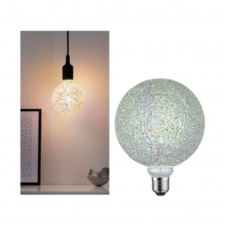 LED G125 Miracle Mosaic 470lm white grd E27 2700K 230V