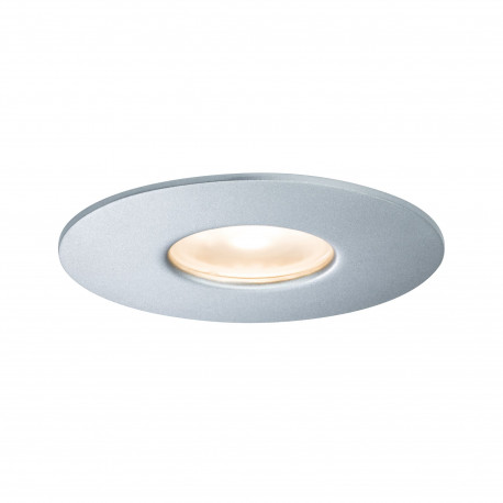 Outdoor House Enc IP44 530lm 3000K 4,4W 230V 34° Argent métal acrylique