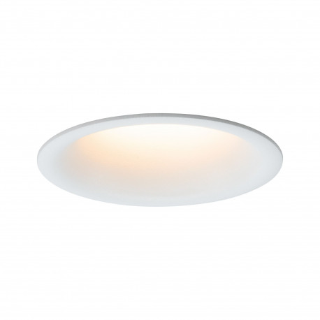 Spot encastré Cymbal Coin Paulmann - 6W - IP44 - Blanc dépoli - Dimmable