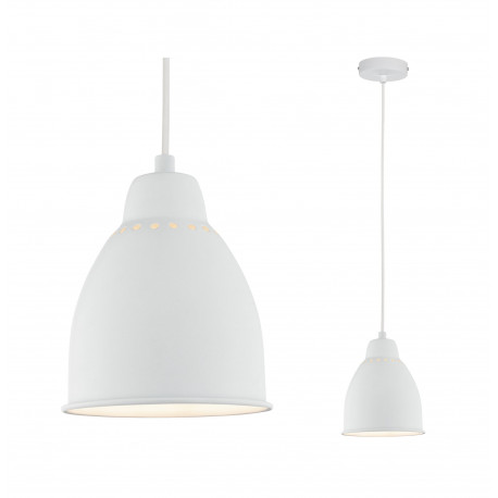 Suspension Neordic Hilla Paulmann - E27 - 40W max - 230V - Blanc