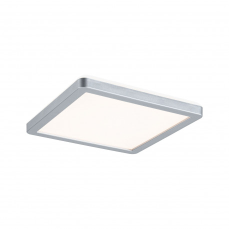 Panneau LED Atria Shine Backlight Paulmann - Carré - 11.2W - 3000K - 1600Lm - Chrome - Non dimmable