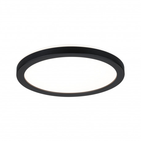 Panneau LED Atria Shine Backlight Paulmann - Rond - 11.2W - 850lm - 3000K - IP20 - Noir - Non dimmable