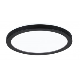 Panneau LED Atria Shine Backlight Paulmann - Rond - 11.2W - 850lm - 4000K - IP20 - Noir - Non dimmable