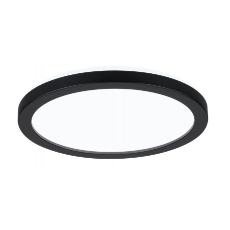Panneau LED Atria Shine Backlight Paulmann - Rond - 11.2W - 850lm - 4000K - IP20 - Noir - Non dimmable