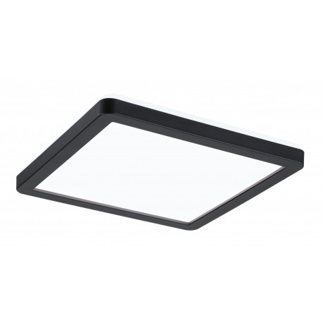 Panneau LED Atria Shine Backlight Paulmann - Carré - 11.2W - 4000K - 900Lm - Noir - Non dimmable