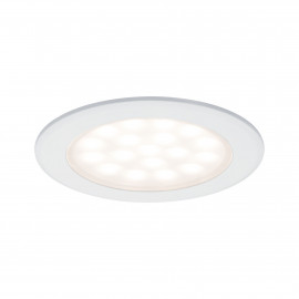 Spots LED encastrés Paulmann - Pour armoire de toilette - Lot de 2 - Blanc