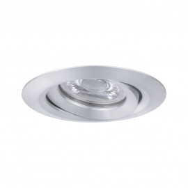 Spot encastré orientable Nova Mini Plus avec LED COIN EasyDim Paulmann - 4.2W - 2700K - Alu